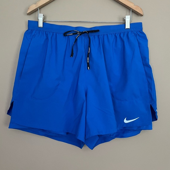 {Nike} Dri-Fit Flex Stride Running Shorts with Brief Liner in Blue - Mens XXL - Picture 1 of 12